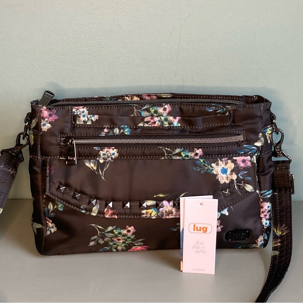 NWOT Lug Pacer 2 Bouquet Black Floral
